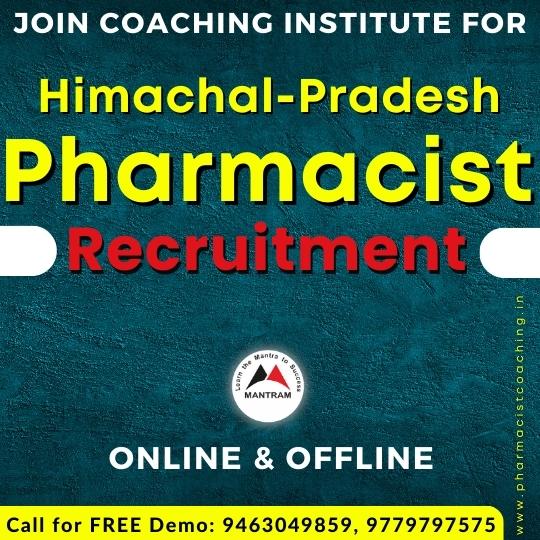 pharmacist-recruitment-coaching-in-shimla-himachal-pradesh